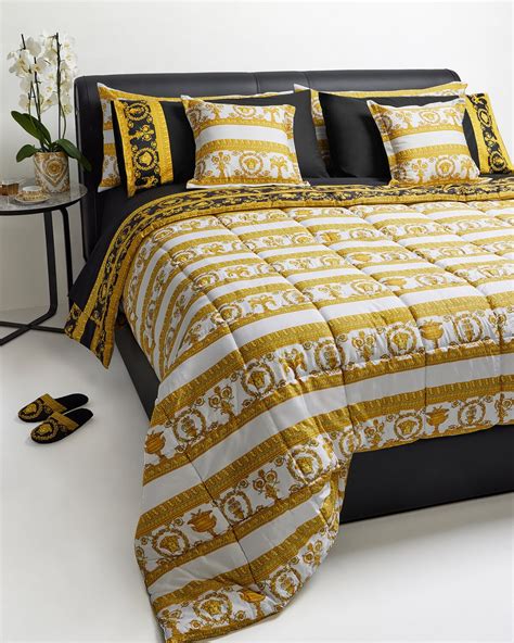 versace bedsheets.